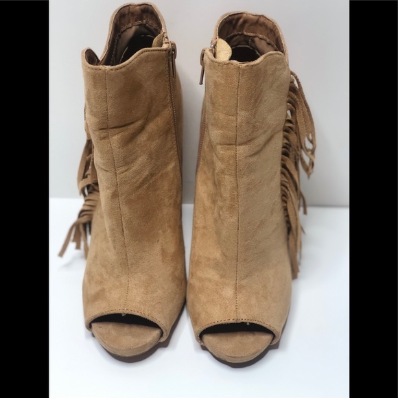 Qupid  Open toe Boot Heel - Picture 2 of 8